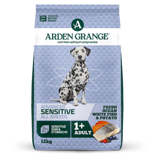 Arden Grange Sensitive grain free adult ocean white fish 2kg