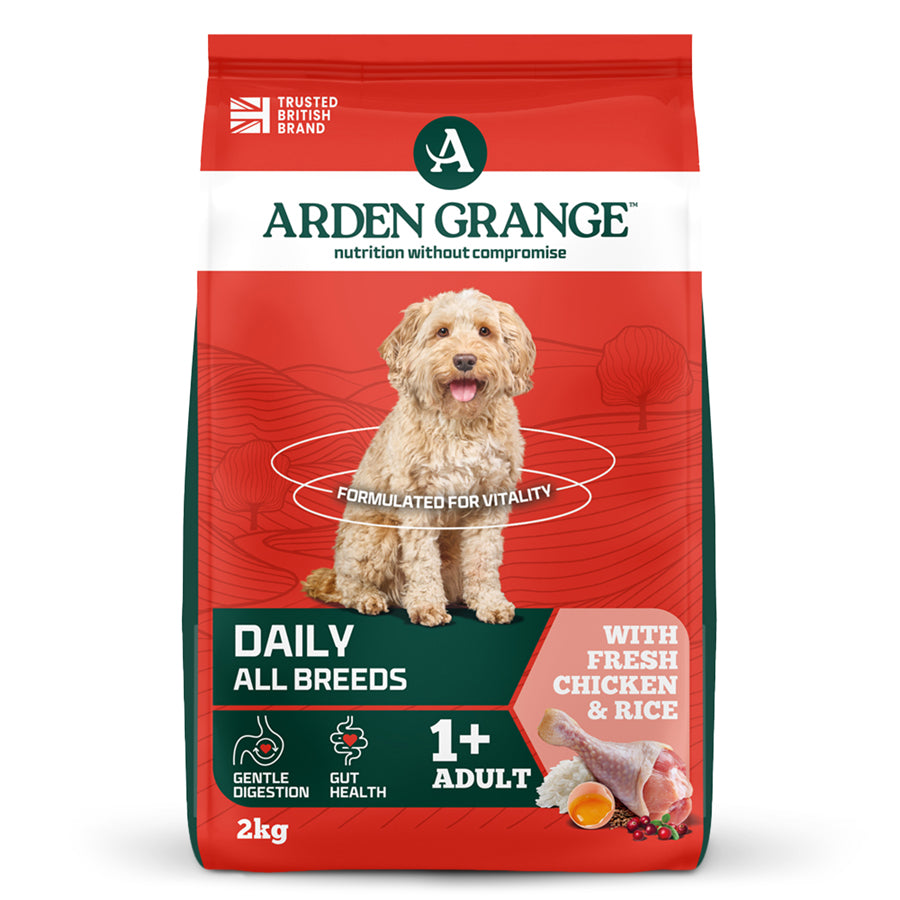 Arden Grange Adult Chicken & Rice Dry Dog Food