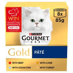 GOURMET Gold Pate Recipes 8pk