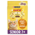 GO-CAT 7+ Senior Cat Chicken & Turkey 2kg