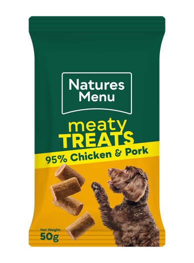 Natures Menu Meaty Treats Chicken & Pork 50g