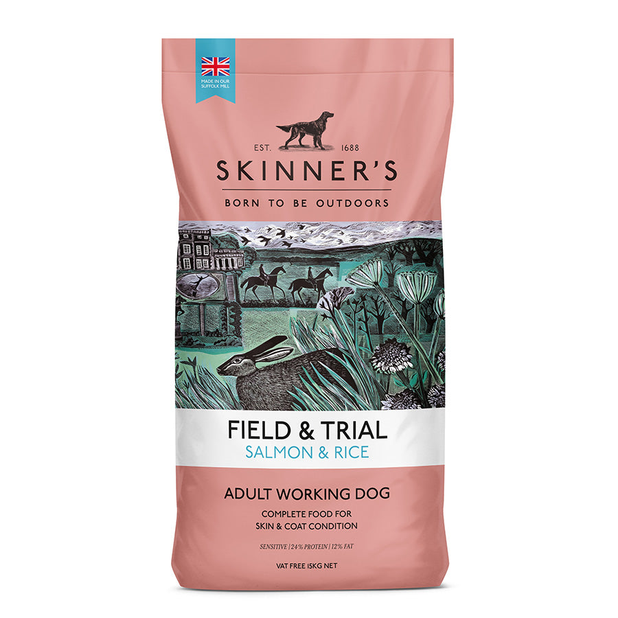 Skinner's Field & Trial Salmon & Rice Hypoallergenic 15kg