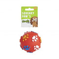 Squeaky Paw Dog ball