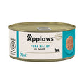 Applaws Natural Wet Adult Cat Food Tuna Fillet in Broth 70g