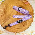 Lucky Little Lavender Daisies Dog Lead