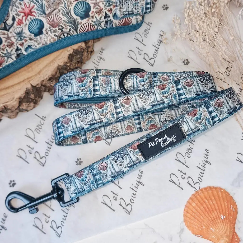 Shipwrecked Nautical Dog Lead