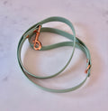 Biothane dog lead 25mm - sage green