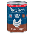 12 x Butchers Chicken Grain Free Recipe in Gravy