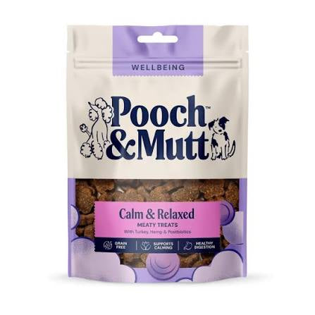 Pooch and Mutt turkey and hemp calming dog treats