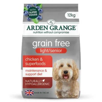 Arden Grange Sensitive Light Grain Free Chicken Dry Dog Food