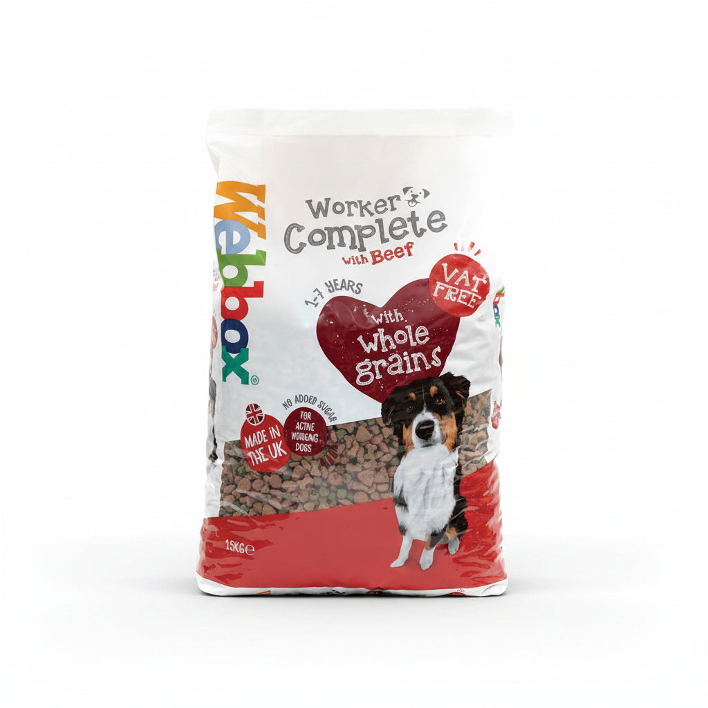 Webbox Worker Complete Beef Dry Dog Food